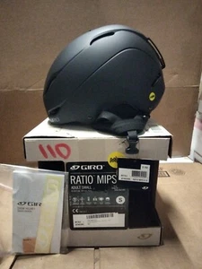 Giro Ratio Mips Snow Helmet Adult Small Matte Black - Picture 1 of 11