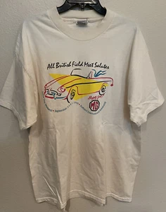 Vintage British English Car Show 1999 Portland International Raceway Sz XL Mens - Picture 1 of 3