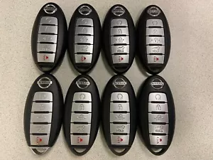 LOT 8 NISSAN PATHFINDER KEY FOB FCC ID KR5S180144014 REMOTE S180144308 OEM - Foto 1 di 3