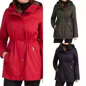 Giacca antipioggia donna Hunter impermeabile cotone smock NUOVA - Foto 1 di 7