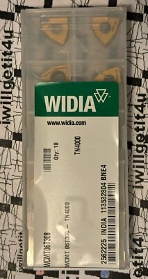 10 insertos de carburo WIDIA WCMT06T308 TN4000 2562225 113532804 Foto 1 de 4