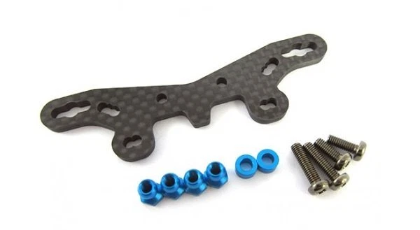 Tamiya 54632 RC TT-02 Type S Front Carbon Damper Stay For 58600/TT02SR Chassis - Image 1 of 1