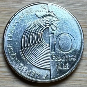PIECE DE 10 FRANCS ROBERT SCHUMAN 1986 (1237) - Picture 1 of 2
