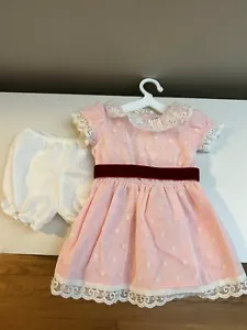 American Girl bambola SAMANTHA's Beforever vestito rosa usato in ottime condizioni - Foto 1 di 7