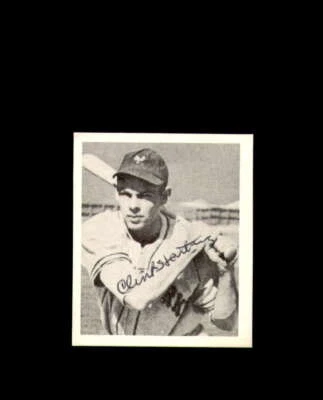 Clint Hartung Signed 1948 Bowman Reprint New York Giants Autograph - Image 1 of 2