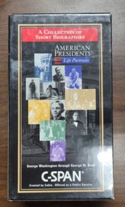 C-Span American Presidents Life Portraits - 2 RARE VHS Tapes Vol. 1 & 2 OOP - Picture 1 of 9