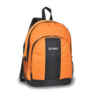 Everyday School Backpack Front and side Pockets Many COLORS