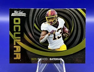 2021 Wild Card Alumination RASHOD BATEMAN RC Yellow Ocular Insert #OC-17 Ravens - Bild 1 von 2