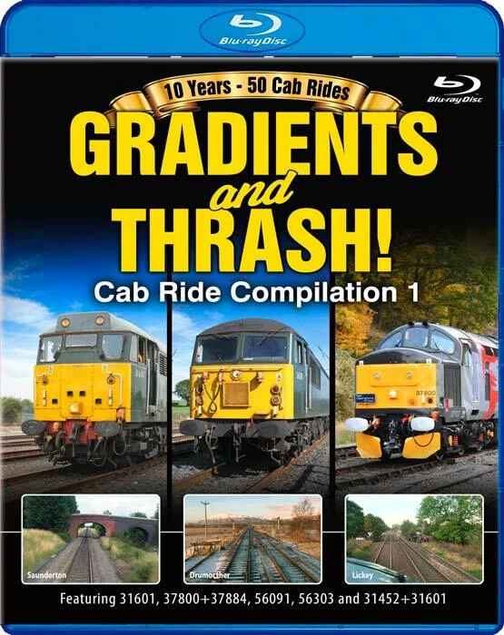 Gradients and Thrash! - Cab Ride Compilation 1.  Blu-ray - Image 1 of 1