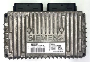 Peugeot citroen S118047529 9649117680 engine ecu  siemens original K112 - Picture 1 of 3