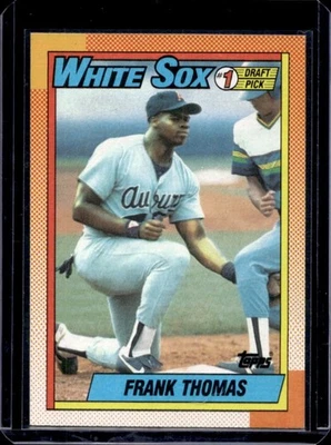 Topps Frank Thomas Rookie RC #414b White Sox 1990 Foto 1 de 2