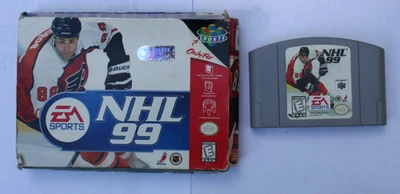 NHL 99 w/box  (Nintendo 64, 1998) N64 TESTED - Image 1 of 4