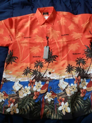 LEGACY VINTAGE BRAND HAWAIIAN  SHIRT SIZE XL BAHAMAS  - Image 1 of 4