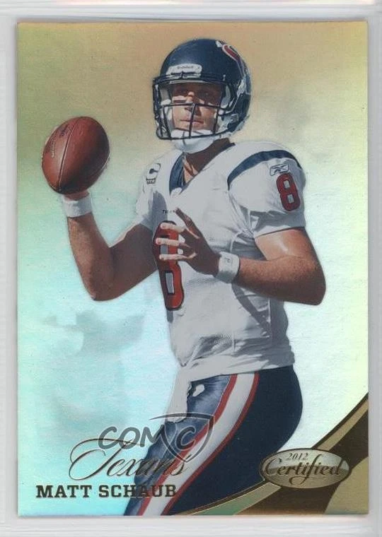 2012 Certified Mirror Gold /25 Matt Schaub #39 - Image 1 of 2