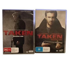 Tomado Temporada 1 y 2 DVD Región 4 7 Discos Serie de TV Clive Staden - Imagen 1 de 9