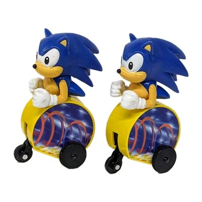 Vintage Sonic 1999 Sega Jack in The Box Lot Of 2 Toys - Image 1 of 2