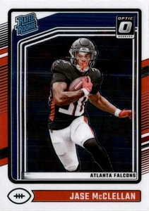 2024 Donruss Optic #243 Jase McClellan Atlanta Falcons - Foto 1 di 2