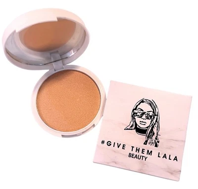 Give Them Lala Beauty Pressed Highlighter Blends Buildable Showstopper New - Image 1 of 2