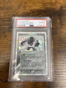 2004 POKEMON EX HIDDEN LEGENDS 99/101 REGISTEEL HOLO ULTRA RARE PSA 10 - Picture 1 of 2