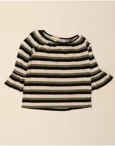 MICHAEL KORS Womens Loose Fit Top 3/4 Sleeve UK 10 Small Multicoloured LJ05 - Picture 1 of 3