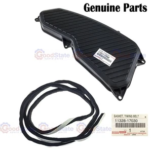 Genuine LandCruiser HDJ100 1HD T 4.2 Diesel Timing Belt Cover w Pad Gasket - Picture 1 of 6