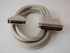SCSI 2 50 Pin HD50 Male - Centronics C50 CN50 Male External Cable 3m - Afbeelding 1 van 6