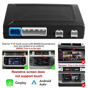 Para Jaguar Land Rover Bosch Unidad Principal Inalámbrica CarPlay Android Auto Decoder Box - Imagen 1 de 9