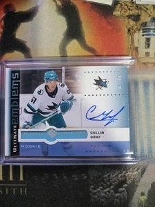2024-25 Upper Deck Ultimate Collin Graf Emblems Auto Rookies #UER-GR 05/10 - Bild 1 von 1