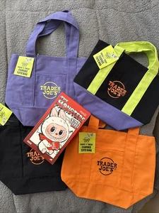 The Monsters Labubu Coca Cola Authentic Trader Joes Mini Totes Halloween NEU - Bild 1 von 16