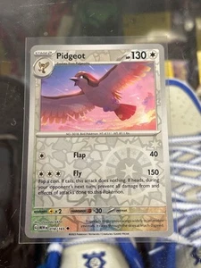 Pidgeot 151 Reverse Holo Pokémon TCG 018/165 Scarlet & Violet Uncommon - Bild 1 von 2
