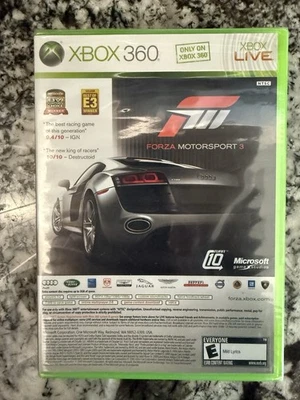 Forza Motorsport 3 and Halo 3 ODST (Xbox 360) NOT FOR RESALE Edition new sealed - Image 1 of 2