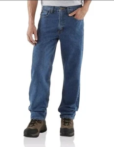 Carhartt B160 DST Relaxed Fit Straight Leg Work Jeans MENS 34x32 NWT Workwear - Picture 1 of 24