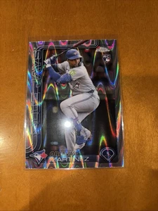 2025 Topps Chrome - Orelvis Martinez #105 RayWave Refractor (RC) - Bild 1 von 2