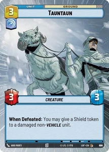 Star Wars Unlimited - Tauntaun (Hyperspace Foil) - Legends of the Force - Bild 1 von 1