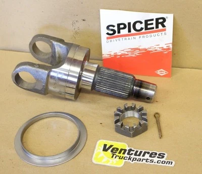 1994-2001 Dodge Ram 1500 4x4 Dana 44 Front Outer Axle Shaft & Nut Genuine Spicer - Image 1 of 4