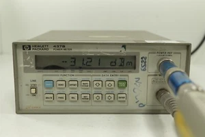 Full Set HP 437B Power Meter, 8481D Sensor, 2x NAT-15 Attenuators & 11730A Cable - Foto 1 di 9