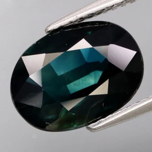 4.26Ct.Heated Only! BIG SIZE! Natural Blue Sapphire Africa Good Cutting! - Picture 1 of 6