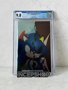 Sonic The Hedgehog (IDW Comics) - #1, Stashhhloot Foil Edition F, CGC 9.8 NM/M - Picture 1 of 3