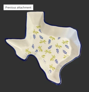 Vassoio da portata Texas Blue Bonnets, medio, per destinazione vacanza H.E.B - Foto 1 di 6