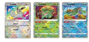 Pokemon Esclusivo Cinese K Radiant Blastoise Venusaur Eevee 3pz - Foto 1 di 2