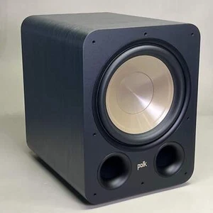 POLK 12" Signature Elite Subwoofer Sz 18" L X 14" W X 19" H, Black ES12 - Picture 1 of 19