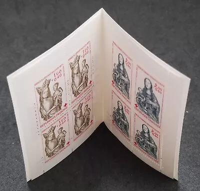 *FREE SHIP France Red Cross Church Baillon Genainville 1983 Saint (booklet) MNH - Image 1 of 4