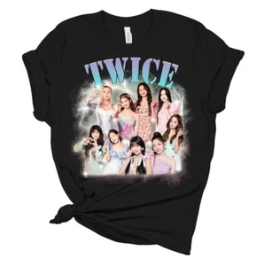 Camiseta Dos Veces, Camisa Dos Veces Linda Miembros, Camisa Kpop K-Drama, Regalo Amante Coreano - Imagen 1 de 6