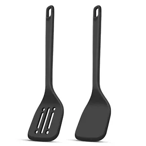 Silicone Spatula Set High Heat Resistant BPA-Free Premium Food Grade Rubber S... - Picture 1 of 7