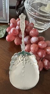 Whiting Sterling 1896 Dresden Waffle / Vegetable Server Look - Picture 1 of 16