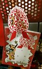 Disney Chip & Dale Christmas Cards & Envelopes - Pop Out Ornaments Pack of 4 NEW