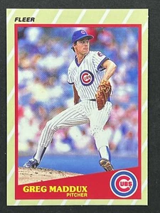 GREG MADDUX 1989 Fleer Baseball SuperStars #28 Chicago Cubs HOF - Picture 1 of 2
