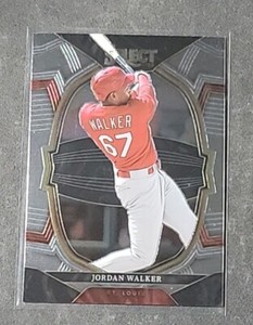 Jordan Walker 2023 Panini Select Concourse Baseball Card #45 St. Louis Cardinals