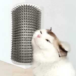 Cat Self-Groomer Face Scratcher Soft Corner Comb for Comfortable Pet Grooming 1p - Picture 1 of 10
