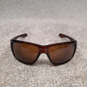 Oakley Big Taco Polarized Sunglasses OO9173-05 Brown Tortoise Bronze Shades - Picture 1 of 7